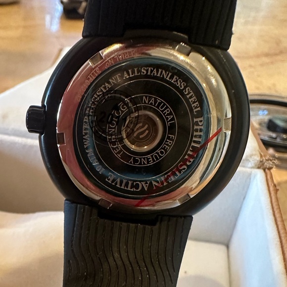 Philip Stein 38mm black on black watch - Picture 3 of 5